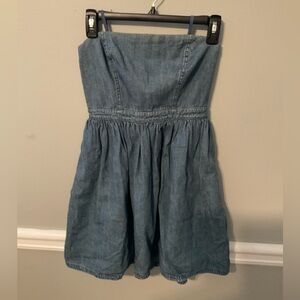Free People Denim Mini Dress
